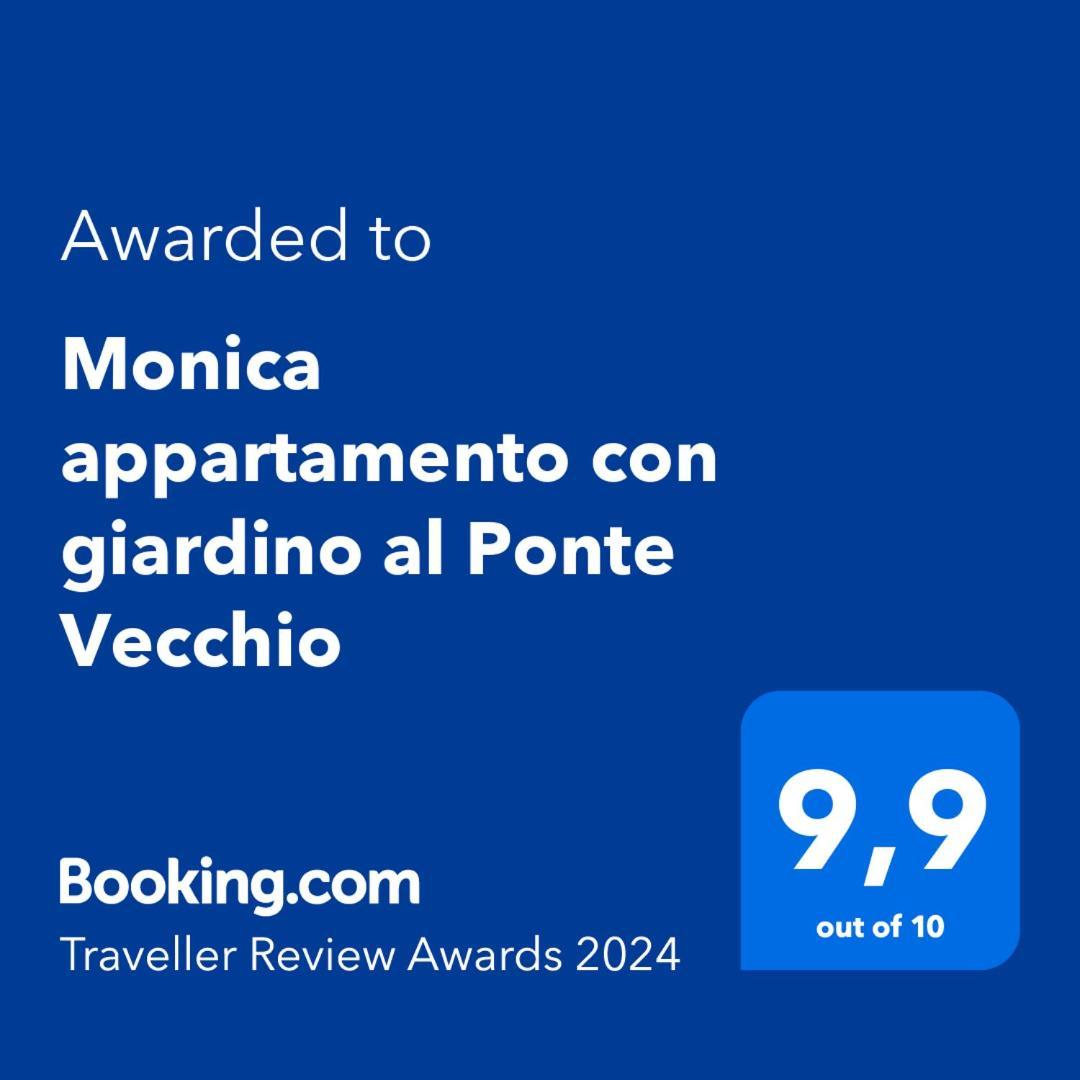 Monica Appartamento Con Giardino Al Ponte Vecchio フィレンツェ エクステリア 写真